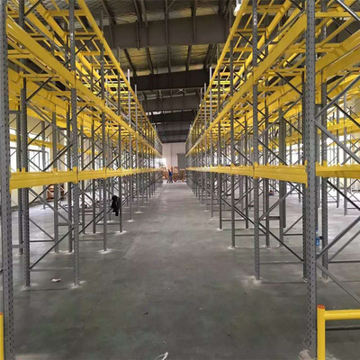 Q235 Heavy-Duty Industrial Metal Pallet Racking System for Adjustable Warehouse Storage