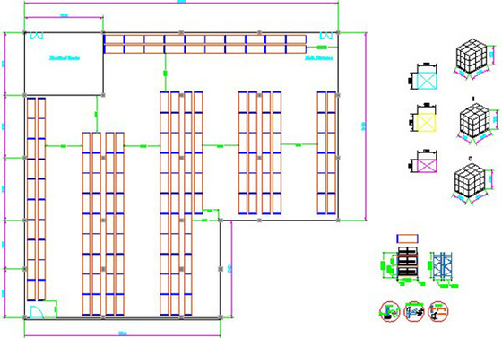 Industrial Warehouse Supermarket Customized Heavy Duty Adjustable Storage Racks System