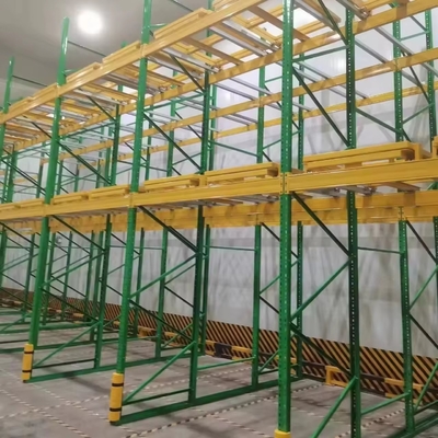 Steel Q235B Warehouse Storage Rack Push Back Racking Estimated Delivery Time