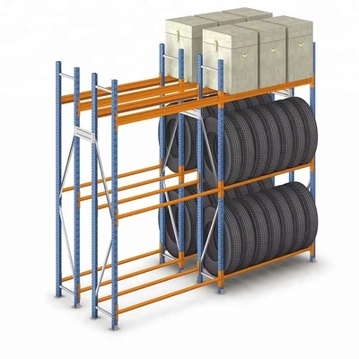 Garage Shelves Tire Storage Rack With Q235 Material 1500kg Capacity Organization