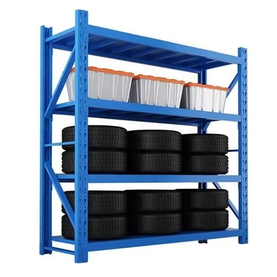 Medium Duty Racks Shelves For Warehouse Logistic Center Made Of Customized Steel