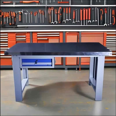 Technicians' Fixed Mobility Multi-Functional Workbench Height 5-15m Steel Construction