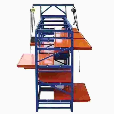 Streamline Your Workspace 2t Industrial Pullout Drawer Mould Rack With Lifting Crane