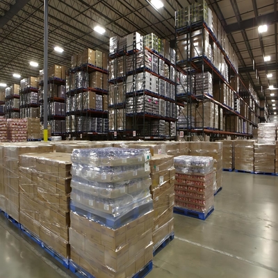 CE Certificated Double Deep Pallet Rack Customized For Heavy Duty Bearing 1000-5000kg