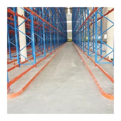 Galvanized / Powder Coating Heavy Duty Shelving For Fixed Mobility VNA Pallet Racking