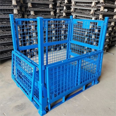 2000*600*2000 Closed Open Welded Wire Mesh Basket for Warehouse Transport