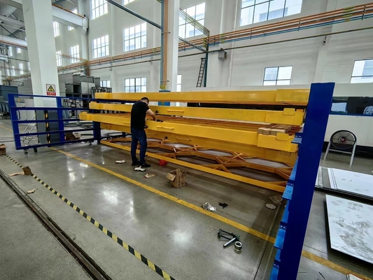 Heavy Duty Metal Sheet Racking Drawer Roll-out Storage Rack for Warehouse Height 0-5m