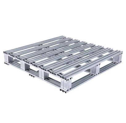 Serviceability Powder Coated Iron Pallet for Common and 4 Way Entry 100-3000kg Capacity