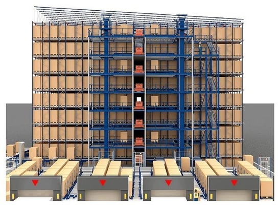 Warehouse Heavy Duty QF-ASRS Automated Storage And Retrieval System For High Capacity