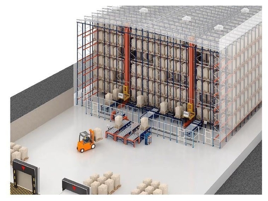 Warehouse Heavy Duty QF-ASRS Automated Storage And Retrieval System For High Capacity