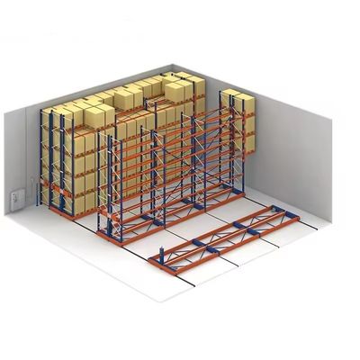 Sistemas de estanterías móviles de almacén de acero personalizables Capas múltiples