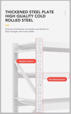Warehouse Rack 200kg Customized Industrial Shelving After-sales Service Pallet Racking
