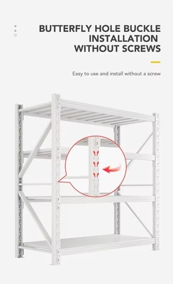 Warehouse Rack 200kg Customized Industrial Shelving After-sales Service Pallet Racking