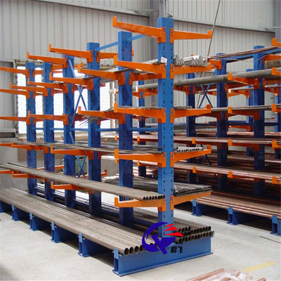 Conventional Double Side Cantilever Warehouse Racking , Custom Cantilever Racks