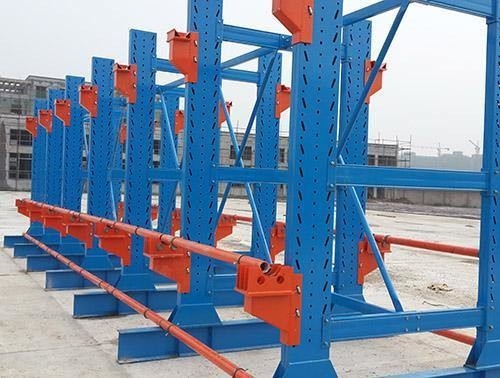 Customizable Adjustable Cantilever Steel Rack For Heavy Duty Storage ISO Certified