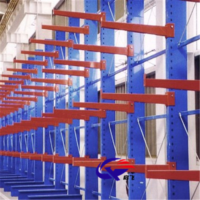 Customizable Adjustable Cantilever Steel Rack For Heavy Duty Storage ISO Certified