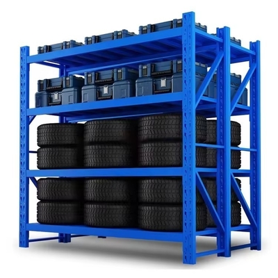 Medium Duty Racks Shelves For Warehouse Logistic Center Made Of Customized Steel