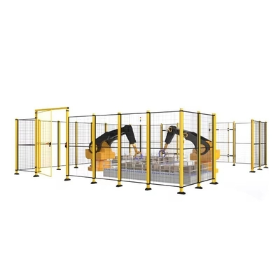 Steel Workshop Divider QF-Isolation Barrier For Warehouse Fencing Machine Guarding