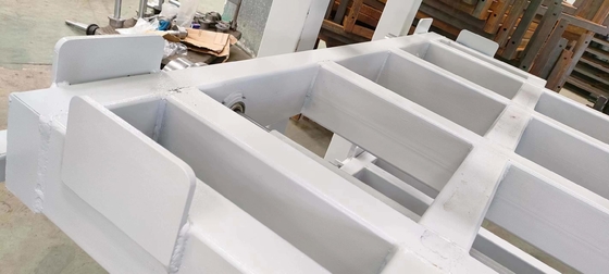 Powder Coating Horizontal Manually Roll out Sheet Metal Rack for Construction Plate