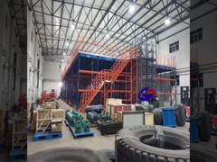 Sistema de plataforma de mezzanine de piso personalizable con recubrimiento en polvo Q235B