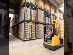 Q235B Sistema de estanterías móviles de acero Estante de libros de biblioteca móvil Optimización del espacio